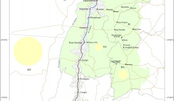 Produção de soja na área de influência da Ferrovia Norte-Sul